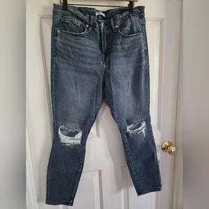 GOOD AMERICAN GOOD LEGS CROP Size 14/32